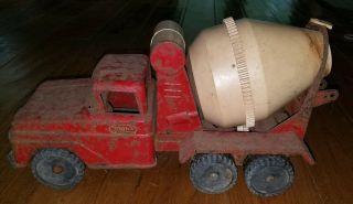 Vintage Tonka Cement Mixer Truck,  Pressed Steel,  Needs Work/Restored, 5