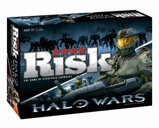 Risk Halo Wars Collectors Edition Board Game 2009 Hasbro