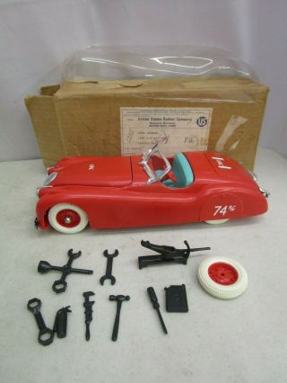 United States Rubber Company Red Jaguar 74 5/5 With Accessories And Box