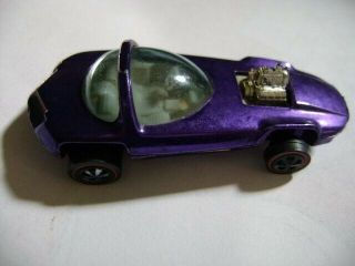 Hot Wheels Redline Purple Silhouette 1967 Mattel,  Inc.  Usa