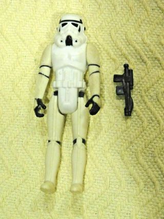 Star Wars Vintage Figure Stormtrooper Storm Trooper Complete With Gun 1977