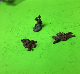 Vintage Dungeons And Dragons Miniatures Dead And About To Die Adventurers