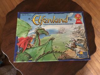 Elfenland Board Game Travel Fantasy Rio Grande Alan Moore