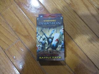 Fantasy Flight Games Warhammer Invasion The Silent Forge Battle Pack