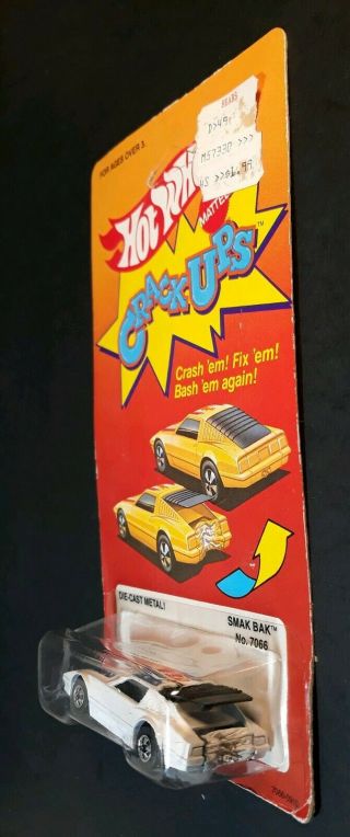 1983 Hot Wheels Crack - Ups Smak Bak 7066.  Unpunched Card 4