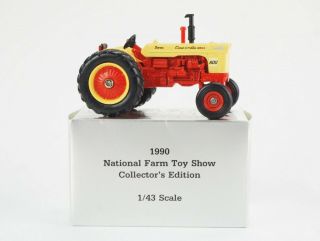 Ertl 1990 National Farm Toy Show Case - O - Matic 800 Tractor W Box,  Toy Farmer 1:43