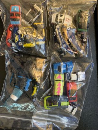 Galoob Micro Machines Toy Vehicles 4 Bags Of 6 Vehicles 12k