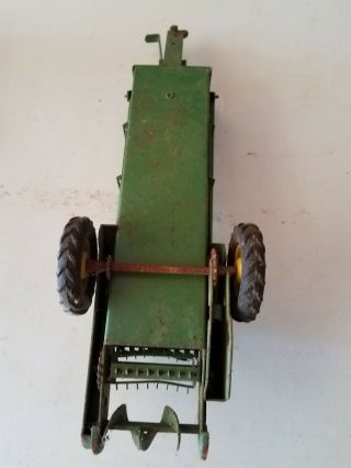 1950s John Deere Toy Manure Spreader And Wagon 4