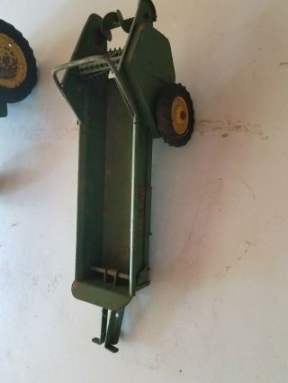 1950s John Deere Toy Manure Spreader And Wagon 5