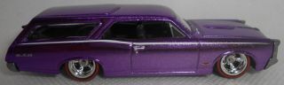 Hot Wheels Classics Series 66 Pontiac Gto Wagon Purple With Rubber Tires 2009