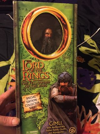 2003 Toybiz Lord Of The Rings Gimli Action Figure Special Edition