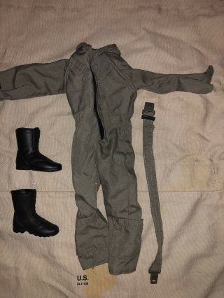 1/6 Scale G.  I.  Joe Army Navy Air Force Pilot Flight Suit Uniform Hasbro