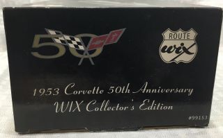 Wix 1953 Corvette Convertible 50th Anniversary Collectors Edition 1:24 5