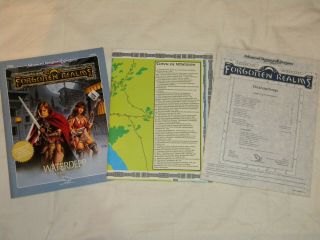 Advanced Dungeons & Dragons FRE3 9249 WATERDEEP AD&D TSR 5