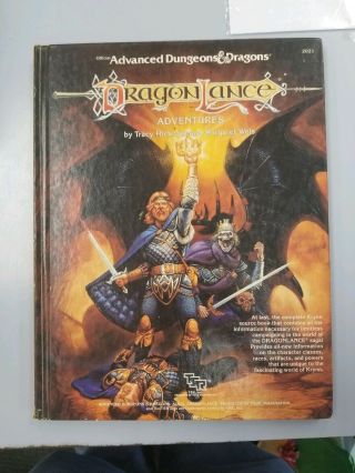 Rare Vintage 1987 Advanced Dungeons & Dragons Dragon Lance Adventure Tsr 2021