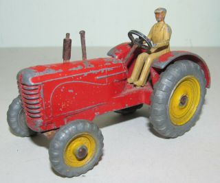 B Dinky Toys Massey Harris Farm Tractor