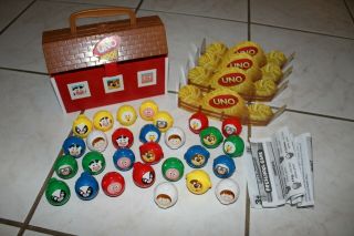 Uno Moo Game Mattel 2008 100 Complete Set From Smoke Home