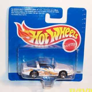 Hot Wheels Vintage Short Card 1997 Mainline 1980 Corvette Ex Corgi Juniors - Moc