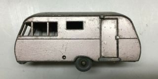 Vintage 1960 ' s Matchbox Lesney No.  23 Bluebird Dauphine Caravan Trailer 2