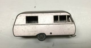 Vintage 1960 ' s Matchbox Lesney No.  23 Bluebird Dauphine Caravan Trailer 4