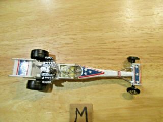 1976 IDEAL King of the Stuntmen Evil Knievel Precision Miniatures Dragster Car D 2