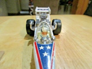 1976 IDEAL King of the Stuntmen Evil Knievel Precision Miniatures Dragster Car D 4