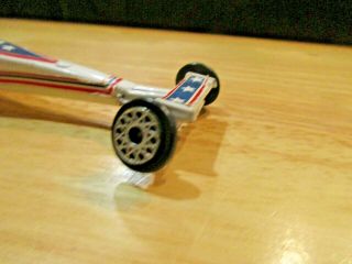 1976 IDEAL King of the Stuntmen Evil Knievel Precision Miniatures Dragster Car D 5