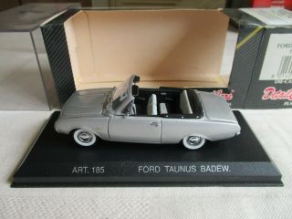 Detail Cars Platinum 1/43 Ford Taunus Badew.  Cabrio 1960 (art.  185)