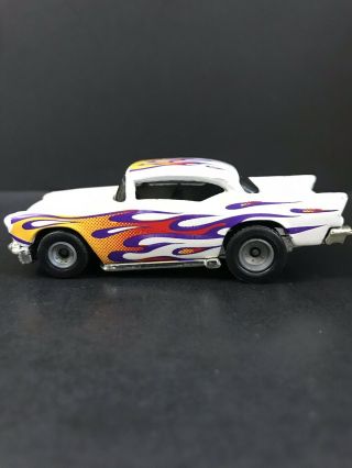 57 Chevy Hot Wheels Newsletter Limited Edition With Flames And Real Riders