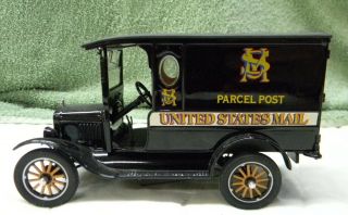 1925 Usps Van Delivery Truck United States Postal Service Mail With Mail Bags