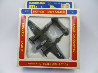Vintage Bachmann Mini - Planes No.  12 P - 38 Lightning