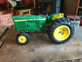 Vintage Ertl John Deere Tractor 584 1/16 Die - Cast - Used/played With Condiiton