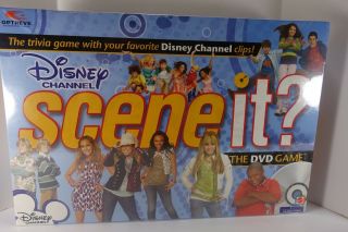 Disney Channel Board Game Scene It Mattel 2008 Dvd
