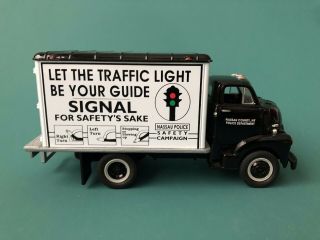 First Gear 1:34 Scale 52 Gmc " Nassau County Ny " Traffic Safety Truck.  19 - 1227