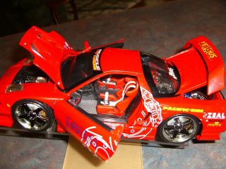 Muscle Machines 2003 Acura Nsx Endless Street Racing Drift Car 1:18 Scale