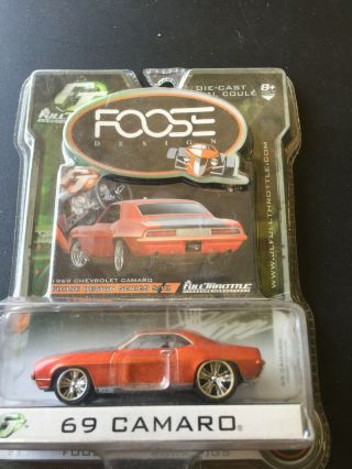 Foose Design Jl Full Throttle Series ‘69 Chevrolet Camaro Die Cast Chevy