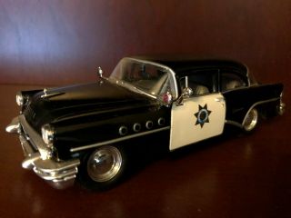 Maisto 1/24 1:24 1955 Buick Century California Highway Patrol Loose