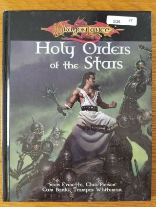 Dragonlance Holy Orders Of The Stars Hc D20 Dungeons & Dragons 3rd Edition