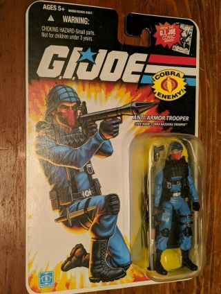 G.  I.  Joe Cobra Bazooka Trooper 25th Anniversary Hasbro Action Figure Rare
