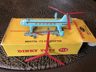 Dinky Toys 715 - Bristol 173 Helicopter