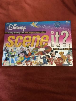 Disney Scene It? Dvd Board Game