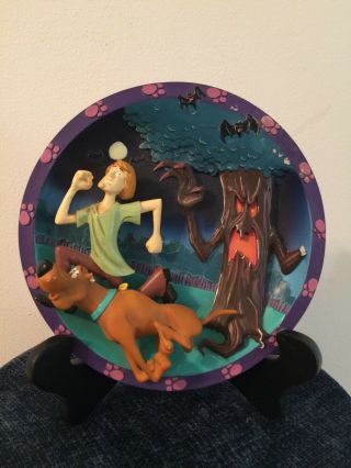 Scooby Doo Where Are You? 3d Plate With Some Damage1997 729 Of 2,  500