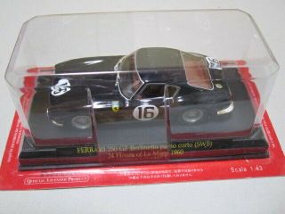 Ferrari 250 Gt Berlinetta Parso Corto (swb) 24h Le Mans 1960 16 Ixo 1/43 Scale
