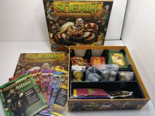 Complete Sheriff Of Nottingham Board Game Of The Year By Arcane Wonders - 2014