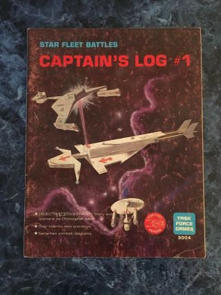 Starfleet Battles Game Captain’s Log 1