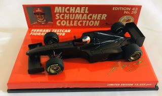 Minichamps 1/43 Ferrari F1 Test Fiorano 1998 M.  Schumacher Ms Coll 39 510984300