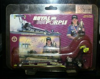 Cristen Powell Royal Purple Dragster 1:64 1997 Action Nhra Racing 1 Of 10,  080