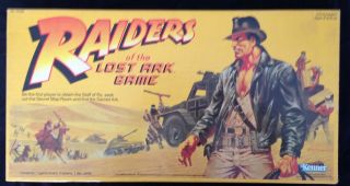 1981 Kenner Raiders Of The Lost Ark Board Game Complete,  Crisp Board,  Orig.  Box