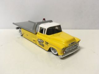 1957 57 Chevy Flatbed Truck Collectible 1/64 Scale Diecast Diorama Model