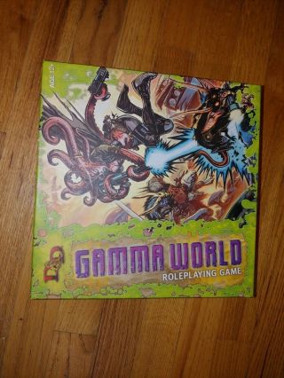 Gamma World Role Playing Game Rpg Dungeons & Dragons 2010
